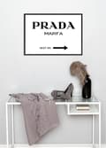 Miniatyrbillede 3 af 3: Prada Marfa Plakat