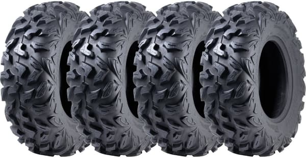 25x8.00R12 ATV-rengas 205/80R12 OBOR Vulture 6-kerroksinen Road Legal 60J 250kg (4 kpl) (4 kpl:n sarja)