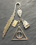 Miniatyrbillede 1 af 2: Bookmark - Harry Potter - Deathly Hallows - Feather - Owl