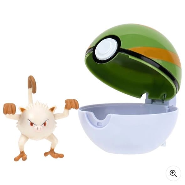 Pokemon Clip ‘N’ Go Mankey and Poke Ball