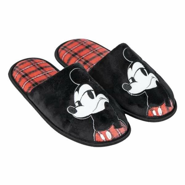 Hustofflor Mickey Mouse Svart - 42-43