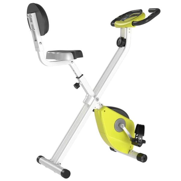 Træningscykel, F-Bike, 43x97x109 cm, Gul Hvid
