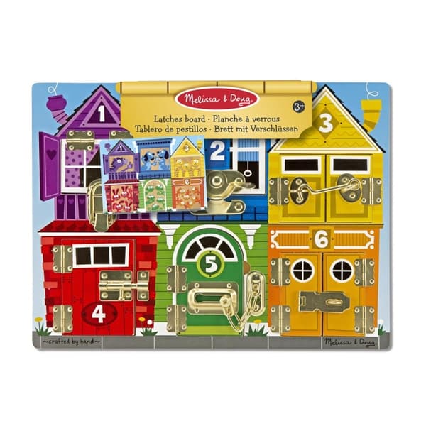 Melissa & Doug Låser til aktivitetstavle i tre