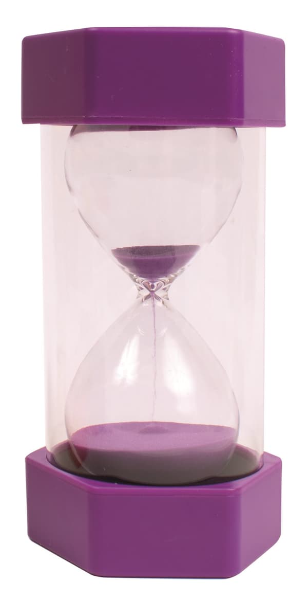 Stort Timeglass 15 min Lilla MyPauze