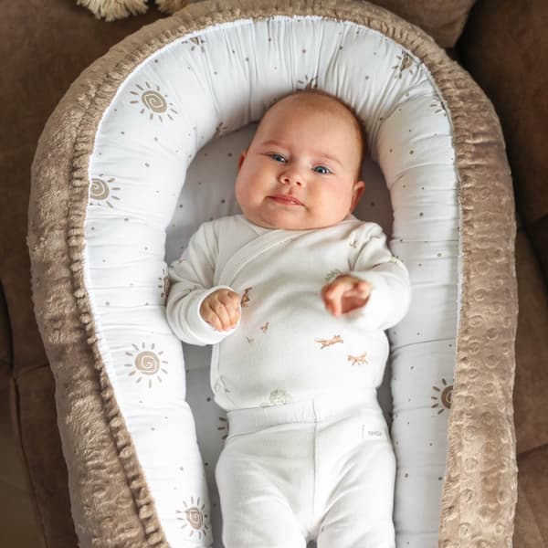 Varm rede baby 90x50 cm - krammerede nyfødt rede vinter / efterår kokon babyrede
