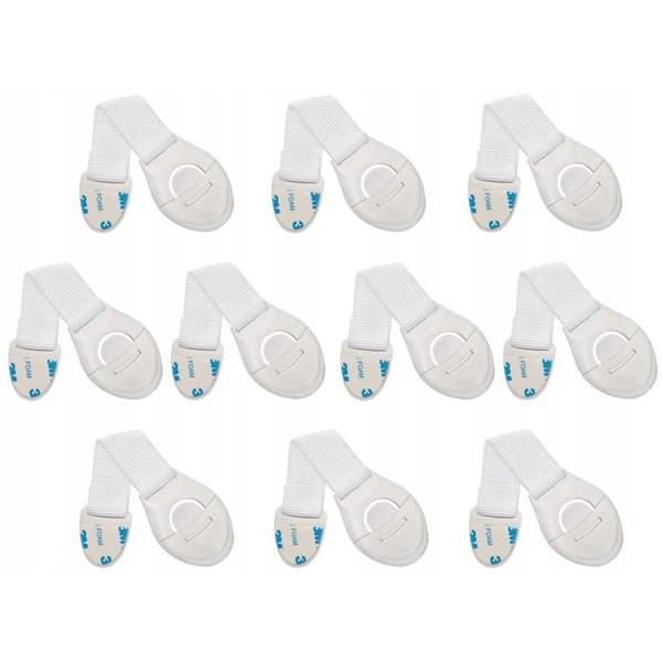 10x Skåpspärr / Lådspärr / Barnlås 10x Skåpspärr / Lådspärr / Barnlås