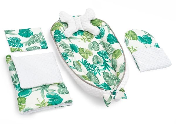 Babynest 5i1 JY03 Jungle Leafs Green