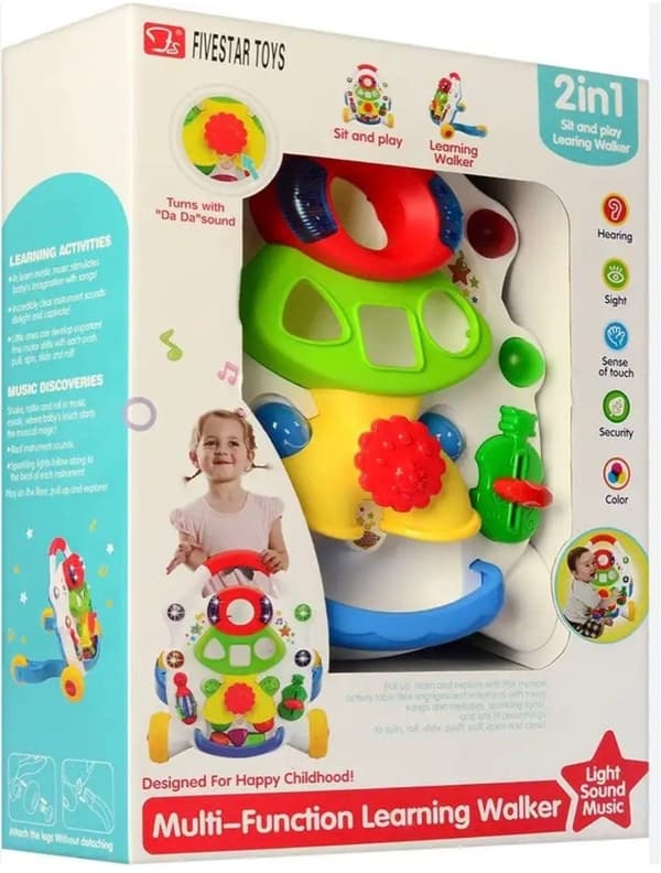 Ladida Gåvagn Baby Musical and Learning Walker