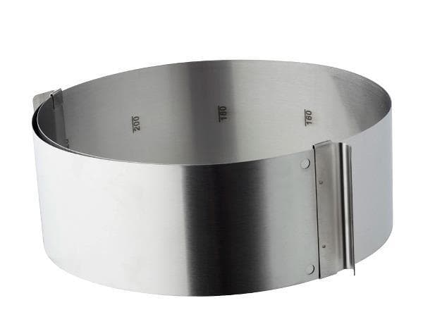 Tårtring / Kakform justerbar 16-32 cm Funktion