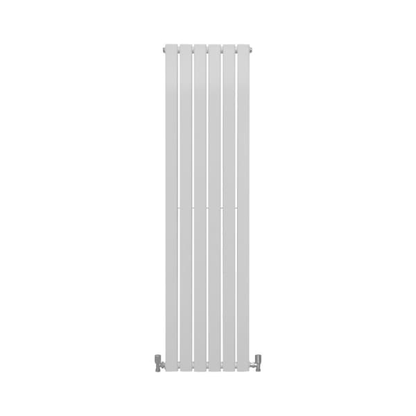 Modern Radiator Element Platt Dubbel Panel Design Centralvärme Radiator Mörkgrå Grå Svart Vit Olika Storlekar Väggmonterad Kök Badrum Vardagsrum Hem Vit 1600 x 420mm