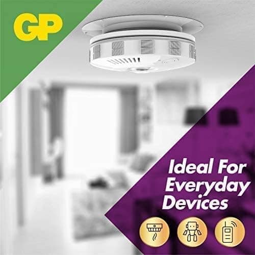 GP Alkaliska 9V- batteri 16-pack| GP Extra | 6f22-6lr61 batteri | Lång livslängd, högre effektivitet och daglig användning