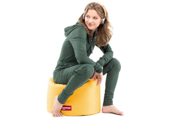 Tube Lounge Beanbag - Gul