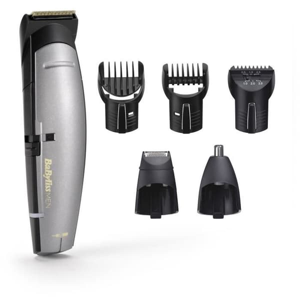 BaByliss - E830TE - 6 i 1 Multi-Purpose Trimmer Titanium Gold