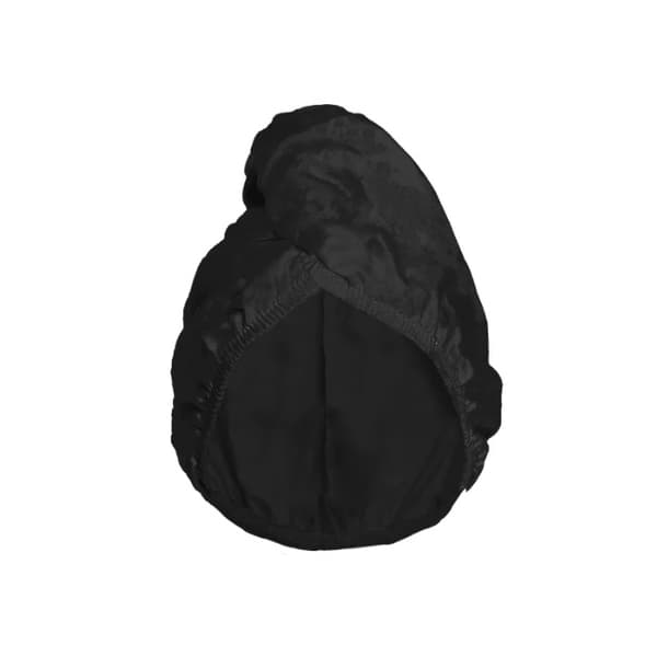 Hållbart sportigt hårhanddukar Black