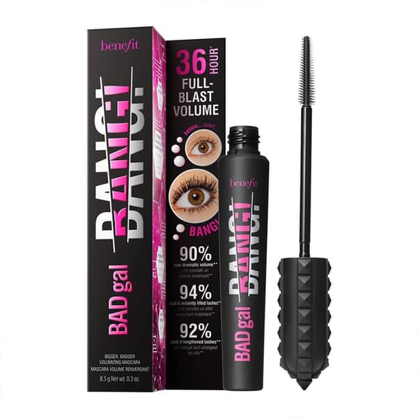 Benefit BadGal Bang! Volyymimasara Musta, 8,5 g