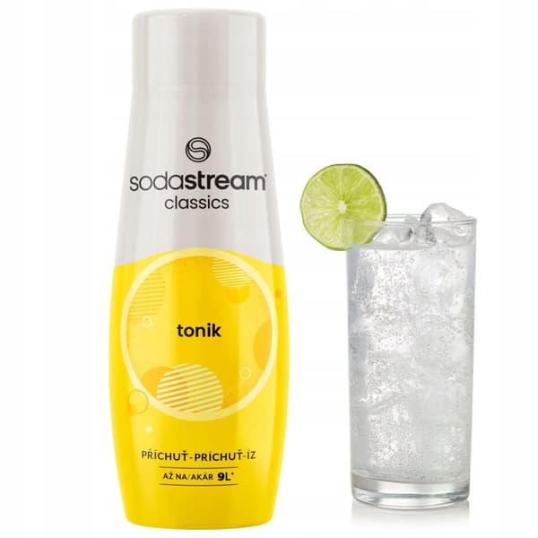 2x SODASTREAM TONIC TONIC sirup + PEPSI MAX SUKKERFRI vandkoncentrat