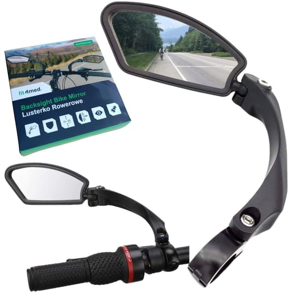 3D JUSTERBAR VENSTRE BAGSIDER CYKELSPEJL