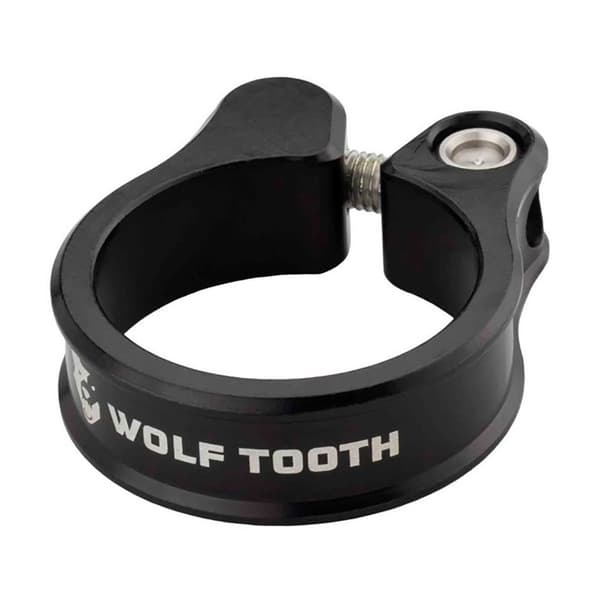 Wolf Tooth Sadelklämma Cnc 28.6 Mm Silver