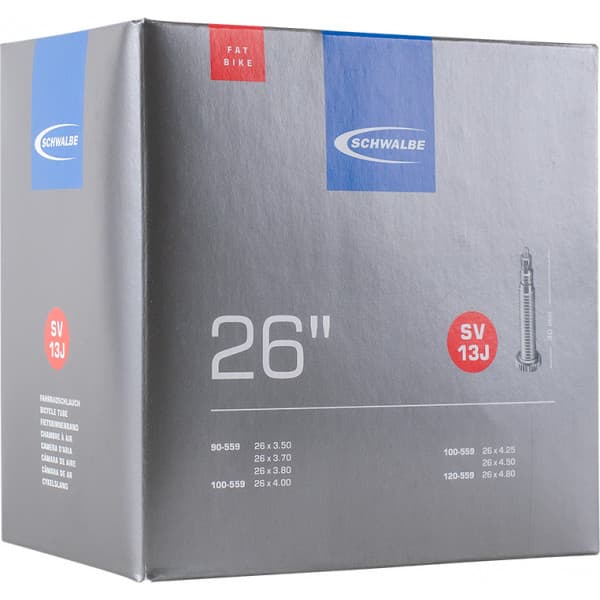 Schwalbe SV13J fatbike innerslang 26 x 3,5-4,8"