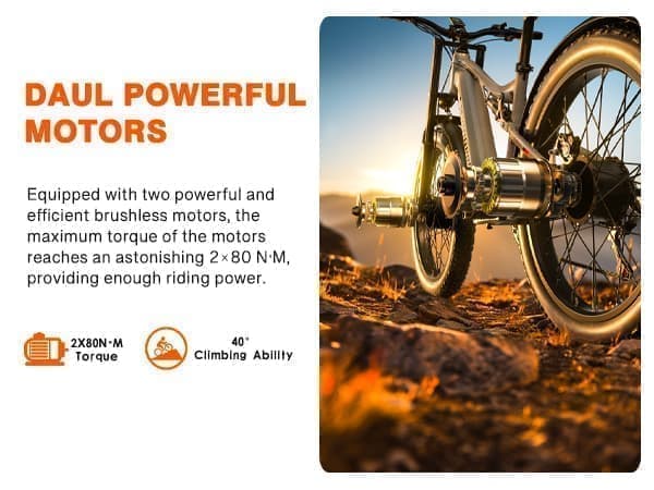 2000W elektrisk mountainbike Shengmilo S600 17.5AH Samsung batteri 45KM/H 26*3.0 breddæk elcykel 7 gear
