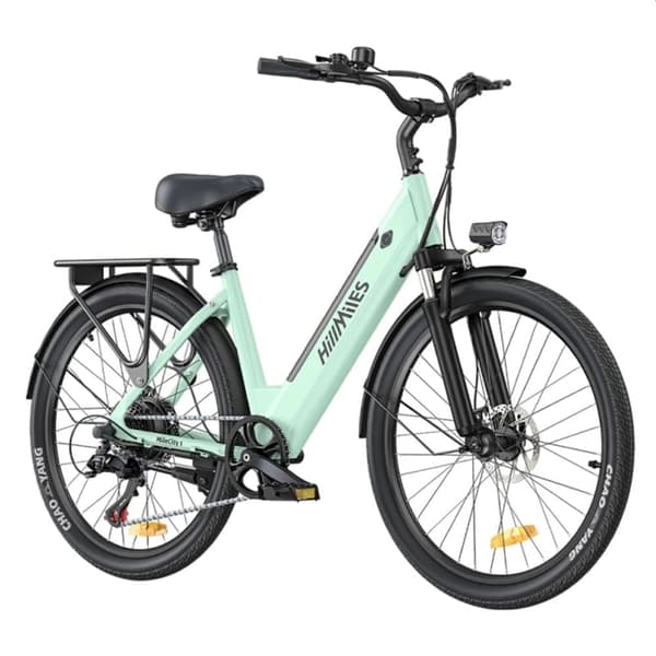 Sähköpyörä HillMiles MileCity 1, 26", moottori 36V 250W, vääntömomenttianturilla Vihreä