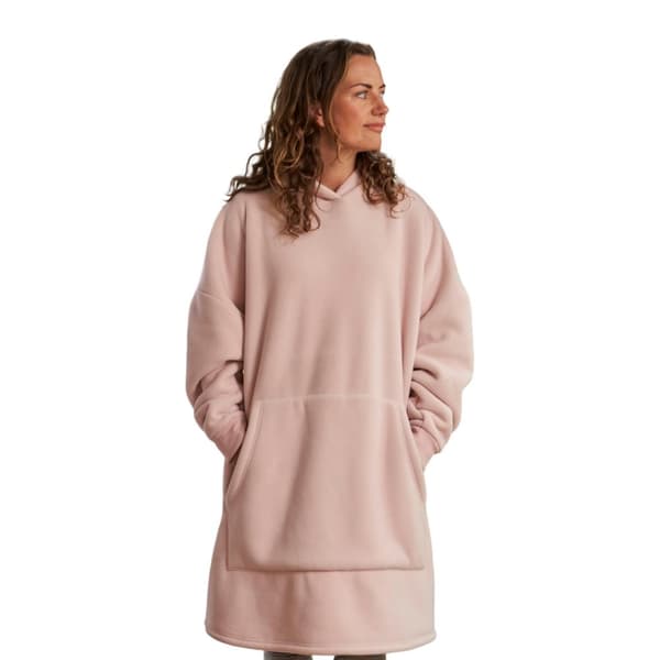Mountain Warehouse Damer/Damer Snug Borg Fodrad Hoodie Filt Pale Pink One Size