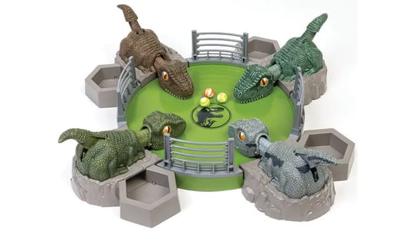 Jurassic World Ravenous Raptors Dinosaur Board Game