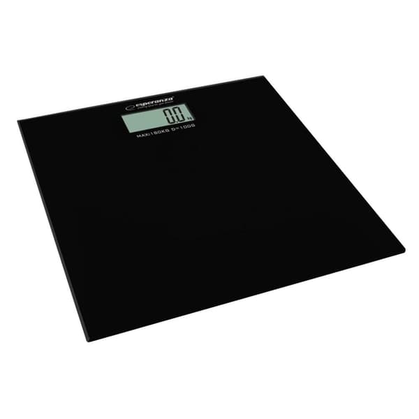 Esperanza - Baderomsvekt, LCD - Sort