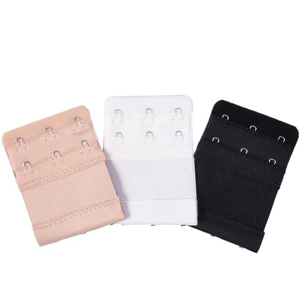 Rintaliivit, valkoinen / musta / vaalea beige 3 kpl