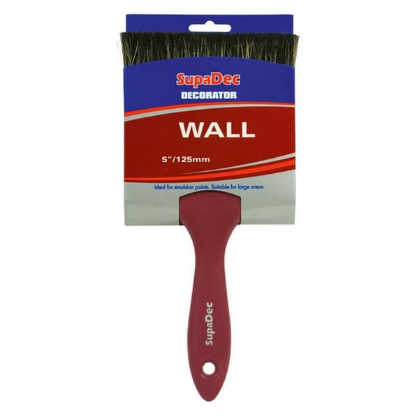 SupaDec Decorator Wall Brush Red 10cm