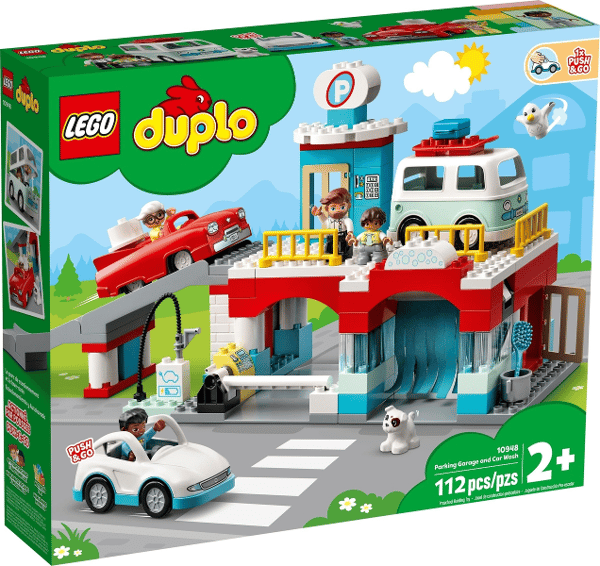 LEGO 10948 Parkeringshus og bilvask