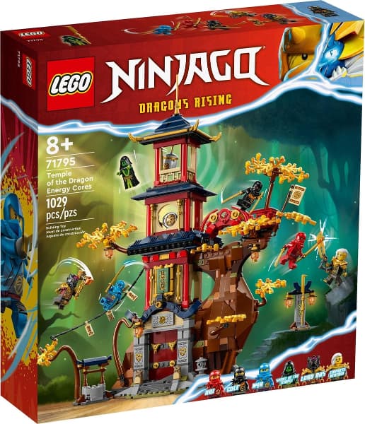 LEGO 71795 Lohikäärmeen energiaytimen temppeli