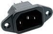 MPE-Garry C14 Net Entry Han med skrueterminaler til 65º APP CHASSIS MA 10A KB (42 R01-4122)