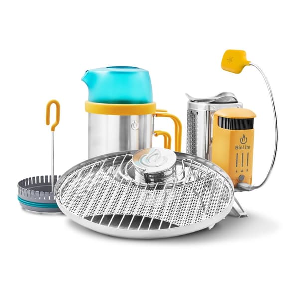 BIOLITE CAMPSTOVE COMPLETE COOK KIT BNA0100, vedkök/ grill med inbyggd powerbank