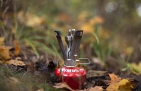 PRIMUS FIRESTICK STOVE TITANIUM ink Piezo, gasbrännare titanium