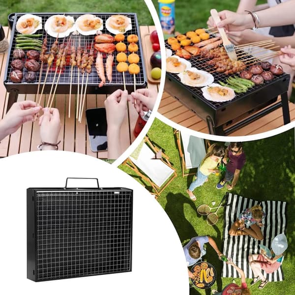 INF Sammenleggbar bordplate for kullgrilling