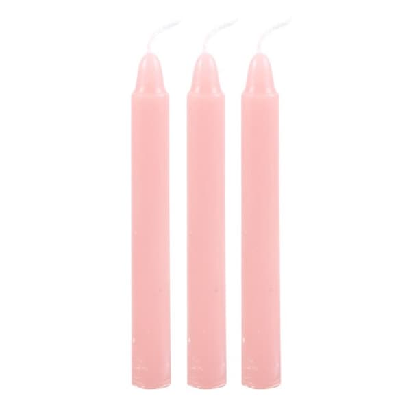 Something Different Magic Love Spell Candles (Pack of 3) Pink One Size