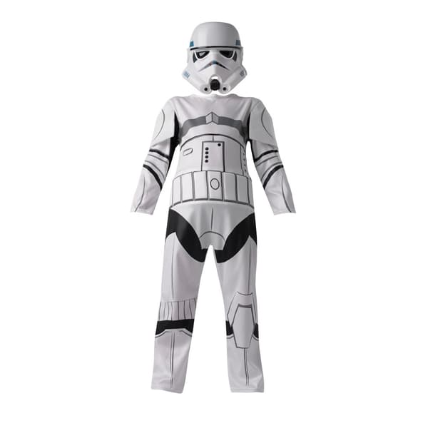 Star Wars Childrens/Kids Stormtrooper Costume White/Black 7-8 Years