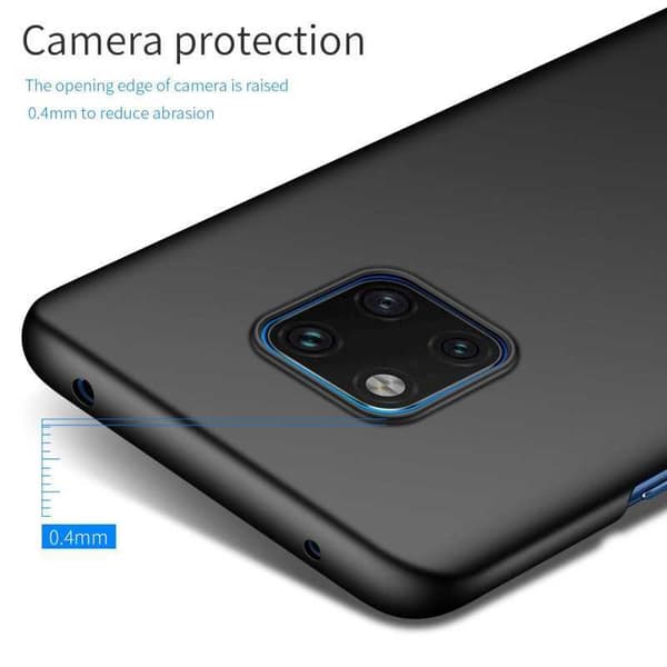 Mate 20 Pro Ultra Thin Matte Black Cover Basic V2
