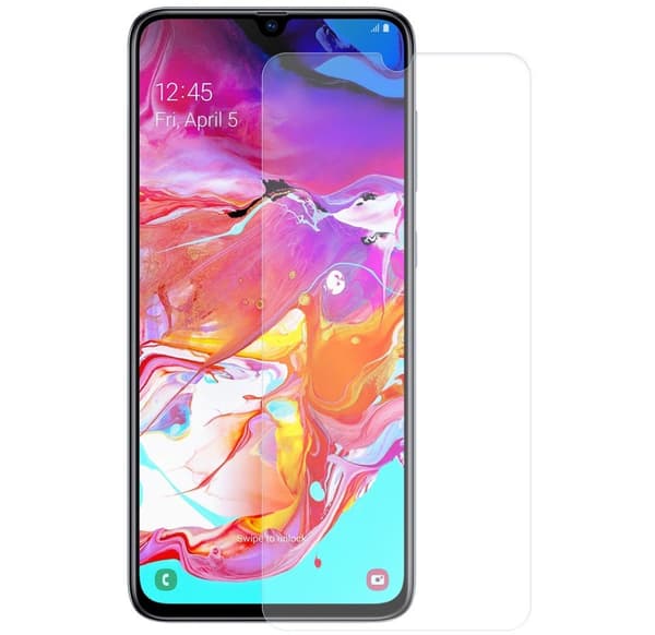 2-Pack Samsung Galaxy A70 Härdat Glas Skärmskydd 0,3mm