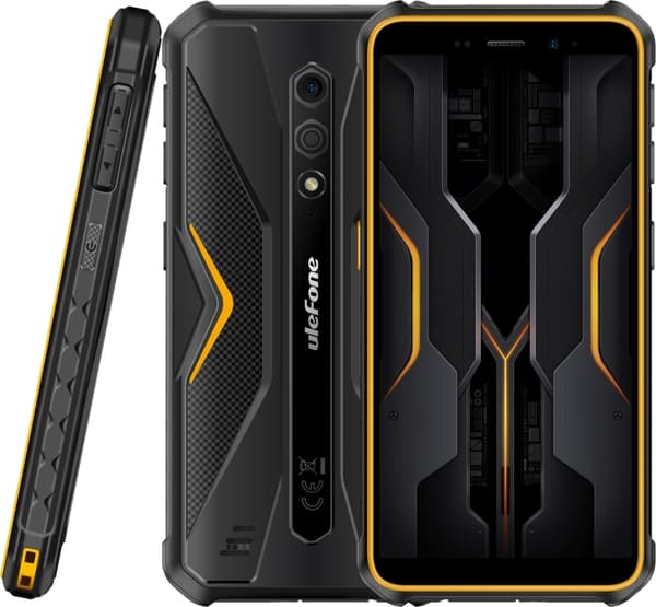Ulefone Armor X12 Pro-telefon, 64/4 GB, svart/oransje Sort, Oransje