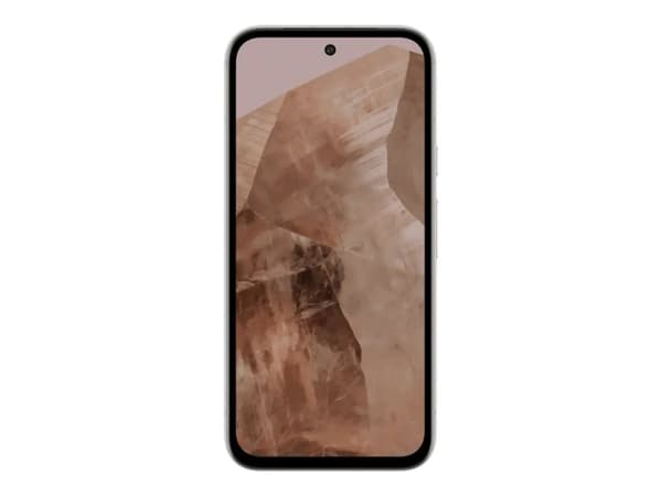 Google Pixel 8a - 5G smarttelefon - dobbelt-SIM - RAM 8 GB / Internminne 128 GB - OLED-display - 6.1" - 2400 x 1080 piksler (120 Hz) - 2x bakkameraer Hvit