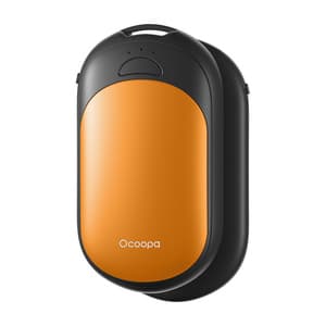 Ocoopa UT3 Lite 2x2500 mAh håndvarmer, USB-C, svart og oransje