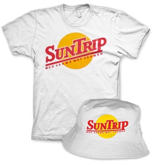 SUNTRIP PACK - Hatt & T-Shirt White Large SUNTRIP PACK - Hatt & T-Shirt White Large