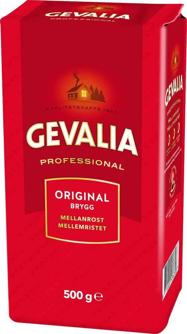 Kaffe GEVALIA mellanrost prof.brygg 500g