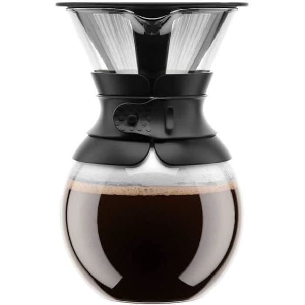 Till över - Bodum Coffee Maker, Permanent rostfritt stålnätfilter, 1,0 L, 8 koppar