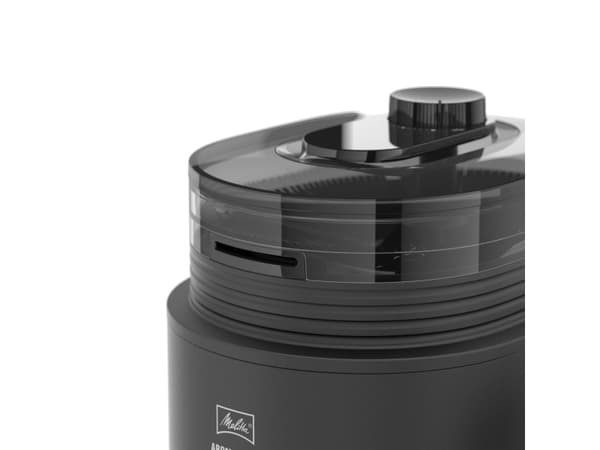 Melitta Aromafresh PRO, Tippukahvinkeitin, 1,25 L, Kahvipavut, Jauhettu kahvi, Sisäänrakennettu kahvimylly, 1130 W, Musta