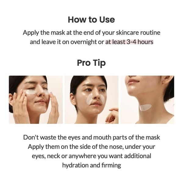 4 stk Biodance Bio-Collagen Mask – Collagen Night Mask