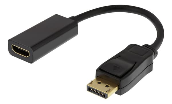 Displayport ma - HDMI fe adapter, DP++, 3840x2160 60Hz