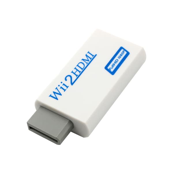INF HDMI-adapter Kompatibel med Nintendo Wii – Full HD 1080p Vit